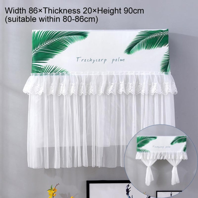 Do Not Take Dust-proof And Anti Direct Blowing Simple Wind Hanging Machine Air Conditioner Moon Cover, Size:Width 80 × Thickness 20 × Height 90cm(Plantain Leaves) - Dust Covers by PMC Jewellery | Online Shopping South Africa | PMC Jewellery | Buy Now Pay Later Mobicred