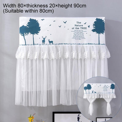 Do Not Take Dust-proof And Anti Direct Blowing Simple Wind Hanging Machine Air Conditioner Moon Cover, Size:Width 80 × Thickness 20 × Height 90cm(Shadow Of The Trees) - Dust Covers by PMC Jewellery | Online Shopping South Africa | PMC Jewellery | Buy Now Pay Later Mobicred