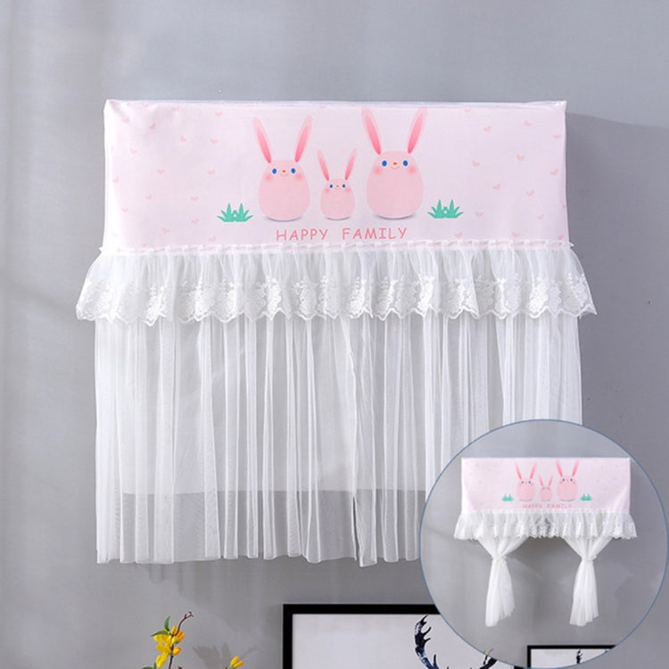 Do Not Take Dust-proof And Anti Direct Blowing Simple Wind Hanging Machine Air Conditioner Moon Cover, Size:Width 86 × Thickness 20 × Height 90cm(Pink Chinchilla) - Dust Covers by PMC Jewellery | Online Shopping South Africa | PMC Jewellery | Buy Now Pay Later Mobicred