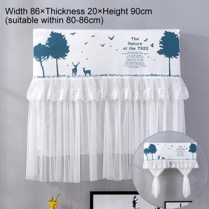 Do Not Take Dust-proof And Anti Direct Blowing Simple Wind Hanging Machine Air Conditioner Moon Cover, Size:Width 86 × Thickness 20 × Height 90cm(Shadow Of The Trees) - Dust Covers by PMC Jewellery | Online Shopping South Africa | PMC Jewellery | Buy Now Pay Later Mobicred