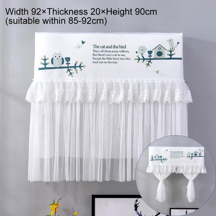 Do Not Take Dust-proof And Anti Direct Blowing Simple Wind Hanging Machine Air Conditioner Moon Cover, Size:Width 98 × Thickness 20 × Height 90cm(Zoo) - Dust Covers by PMC Jewellery | Online Shopping South Africa | PMC Jewellery | Buy Now Pay Later Mobicred