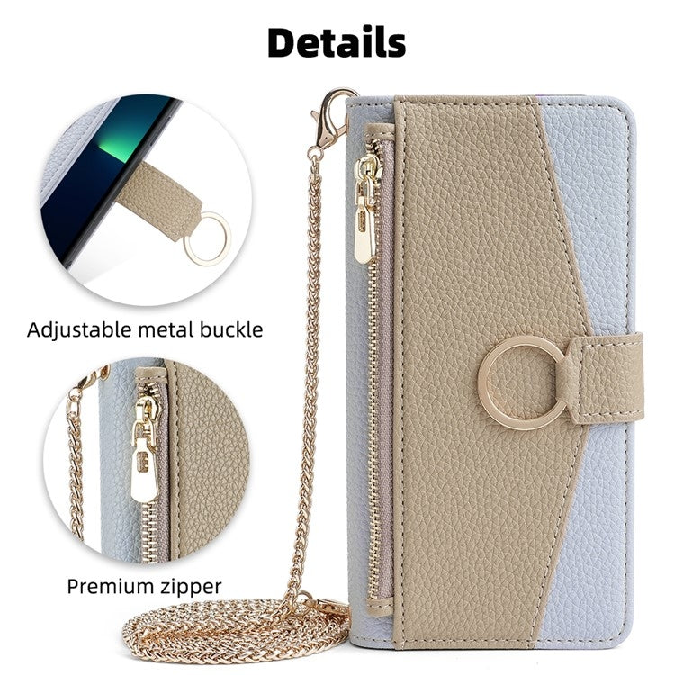 For Nokia G42 5G Crossbody Litchi Texture Leather Phone Case(Blue) - free shipping - PMC TechLife - Order now!