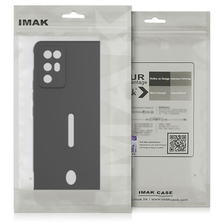 For Xiaomi 14 5G imak UC-4 Series Straight Edge TPU Phone Case(Purple) - 14 Cases by imak | Online Shopping South Africa | PMC Jewellery | Buy Now Pay Later Mobicred