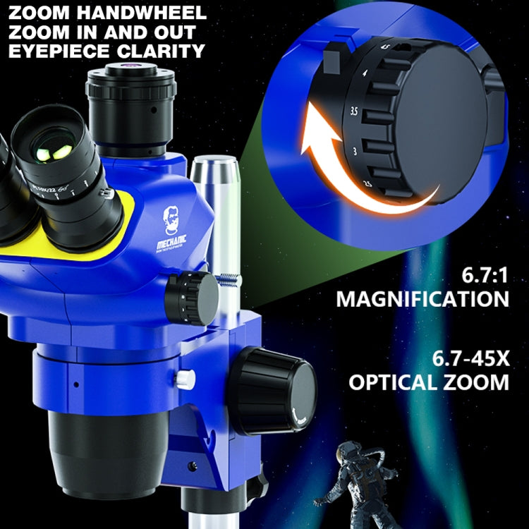 Mechanic Super X 360 Rotation HD Video Trinocular Stereo Microscope - free shipping - PMC TechLife - Order now!