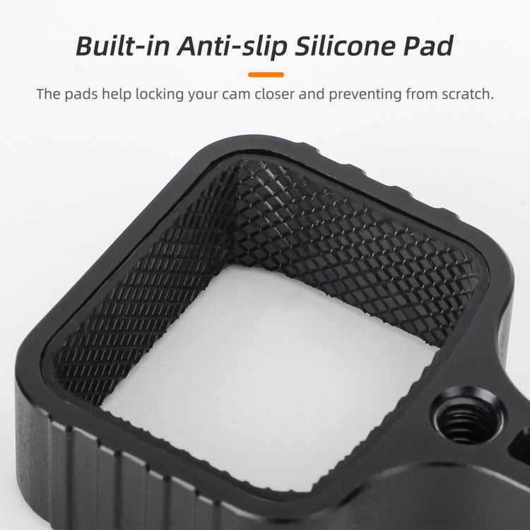 For DJI OSMO Pocket 3 Metal Expansion Bracket Adapter Frame Holder with Screw(Red) - Mount & Holder by Sunnylife | Online Shopping South Africa | PMC TechLife | Buy Now Pay Later Mobicred