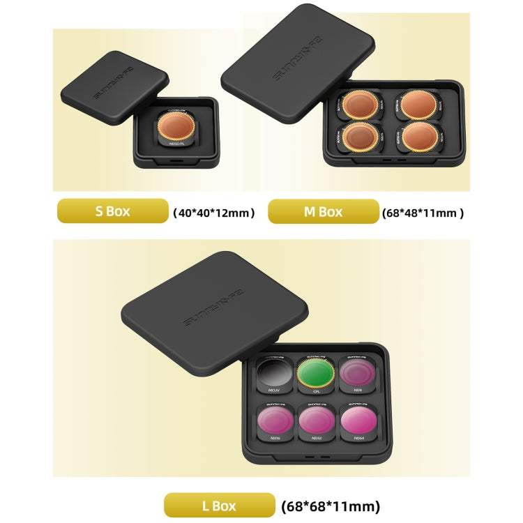 For DJI OSMO Pocket 3 Sunnylife Camera Lens Magnetic Metal Filter, Filter:3 in 1 ND16/64/256 - free shipping - PMC TechLife - Order now!