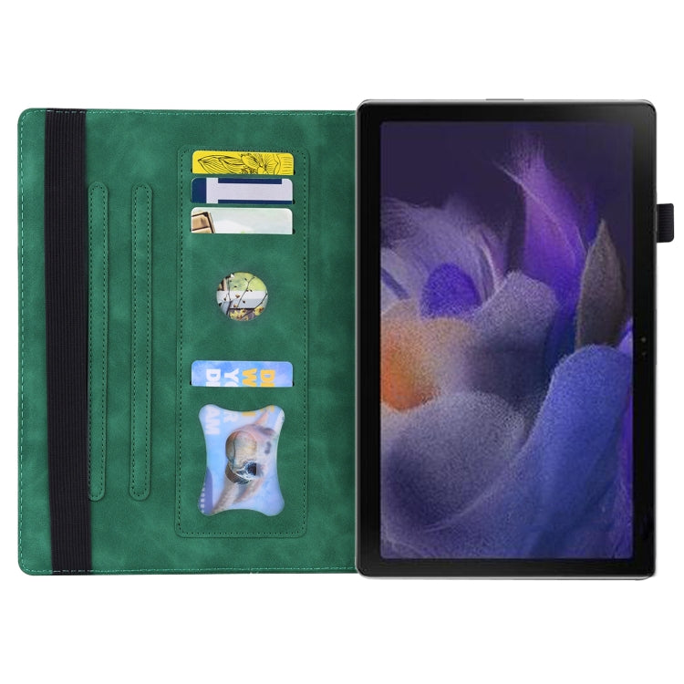 For Lenovo Tab K11 Plus / M11 Plus Business Shockproof Horizontal Flip Leather Tablet Case(Green) - Lenovo by PMC TechLife | Online Shopping South Africa | PMC TechLife | Buy Now Pay Later Mobicred