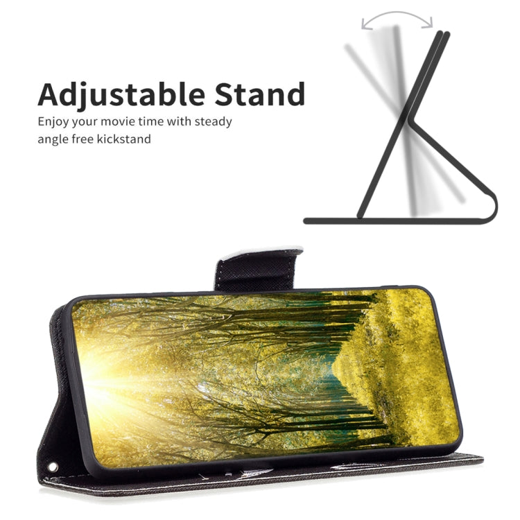 For Tecno Spark 20 Pro Colored Drawing Pattern Leather Phone Case(Smirk) - Tecno Cases by PMC TechLife | Online Shopping South Africa | PMC TechLife | Buy Now Pay Later Mobicred