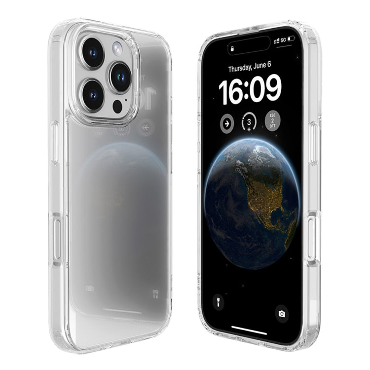 For iPhone 16 Pro Mutural Ice Series TPU Phone Case(Transparent) - iPhone 16 Pro Cases by Mutural | Online Shopping South Africa | PMC Jewellery | Buy Now Pay Later Mobicred