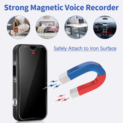 L17 Magnetic Pendant HD Recorder, Capacity:32GB - Recording Pen by PMC Jewellery | Online Shopping South Africa | PMC Jewellery | Buy Now Pay Later Mobicred