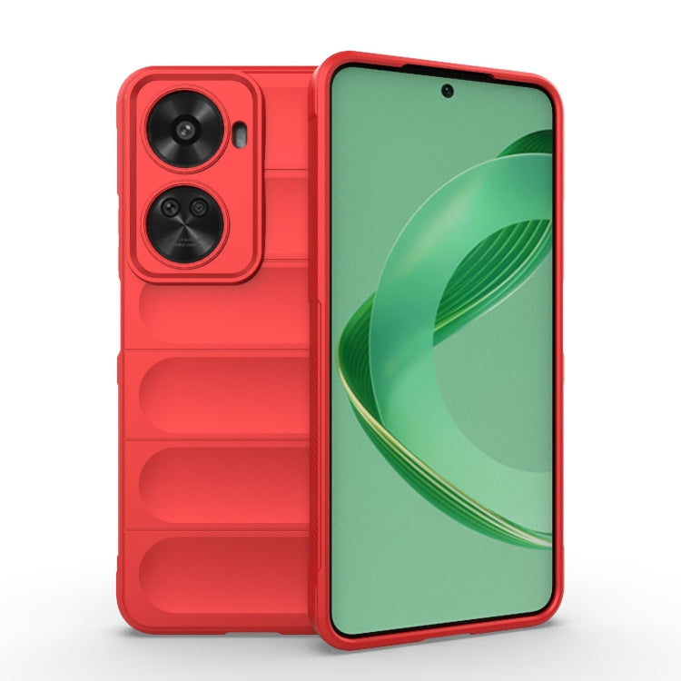 For Huawei nova 11 SE Magic Shield TPU + Flannel Phone Case(Red) - free shipping - PMC TechLife - Order now!