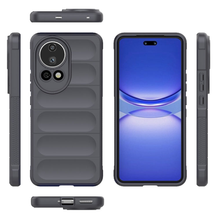 For Huawei nova 12 Ultra / 12 Pro Magic Shield TPU + Flannel Phone Case(Dark Grey) - free shipping - PMC TechLife - Order now!