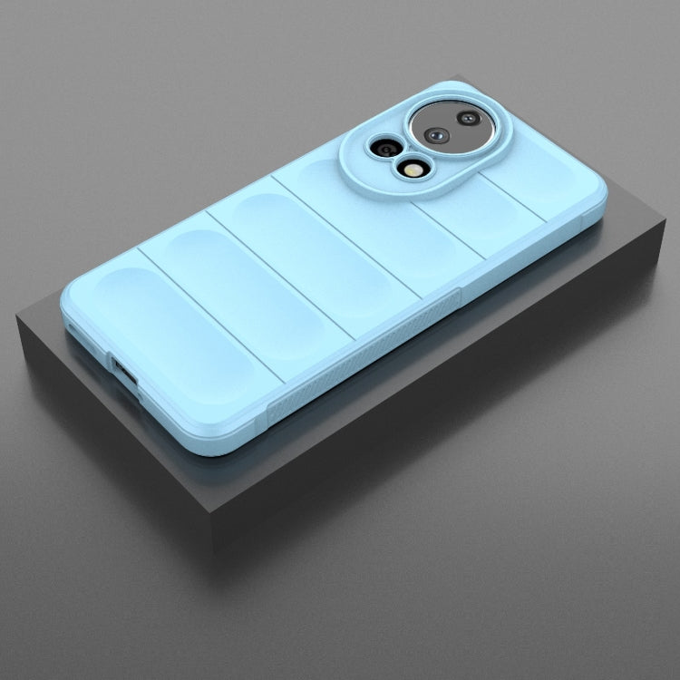 For Huawei nova 12 Ultra / 12 Pro Magic Shield TPU + Flannel Phone Case(Light Blue) - Huawei Cases by PMC TechLife | Online Shopping South Africa | PMC TechLife | Buy Now Pay Later Mobicred