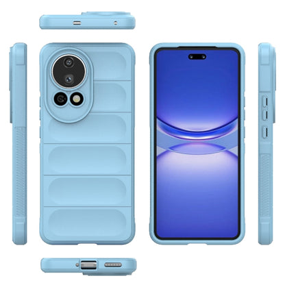 For Huawei nova 12 Ultra / 12 Pro Magic Shield TPU + Flannel Phone Case(Light Blue) - Huawei Cases by PMC Jewellery | Online Shopping South Africa | PMC Jewellery | Buy Now Pay Later Mobicred