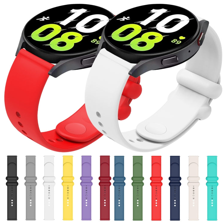 18mm Universal Solid Color Reverse Buckle Silicone Watch Band(Teal) - free shipping - PMC TechLife - Order now!