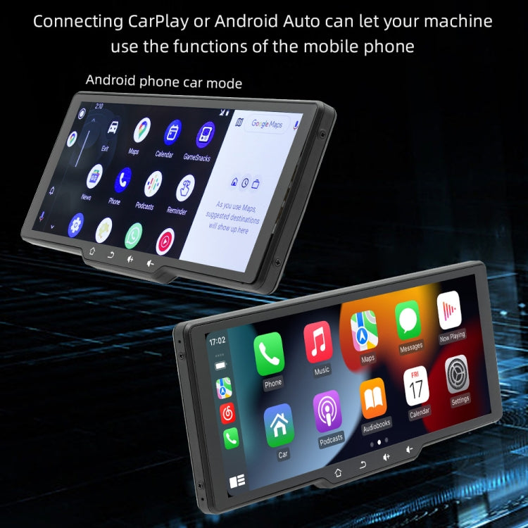 B5314 9.38 inch Portable Car MP5 Player Support CarPlay / Android Auto(Black) - Car MP3 & MP4 & MP5 by PMC Jewellery | Online Shopping South Africa | PMC Jewellery | Buy Now Pay Later Mobicred