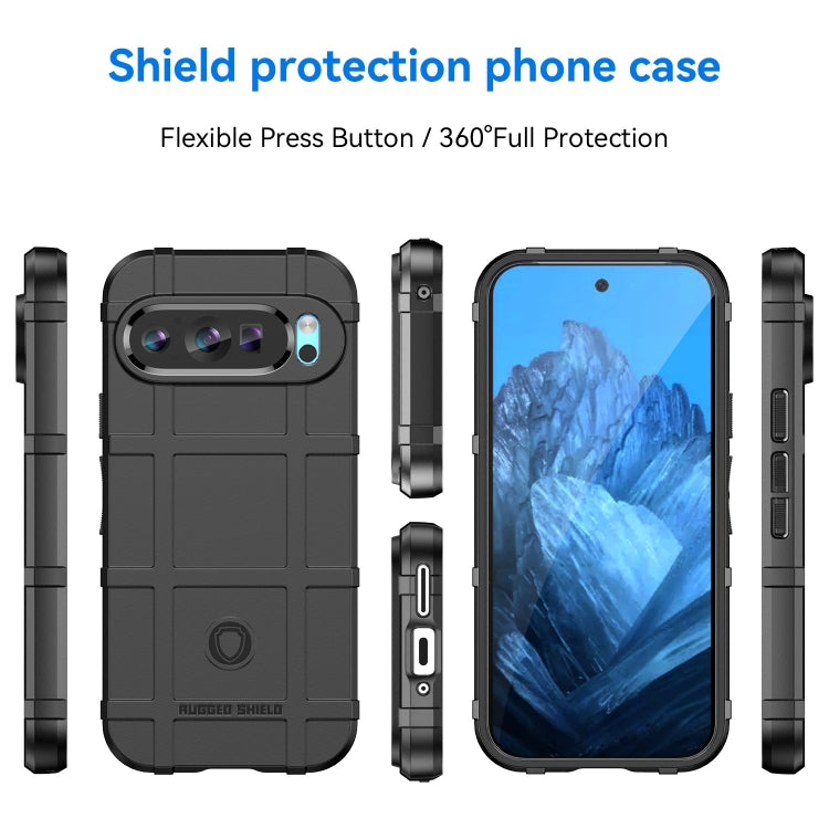 For Google Pixel 9 Full Coverage Shockproof TPU Phone Case(Black) - Google Cases by PMC TechLife | Online Shopping South Africa | PMC TechLife | Buy Now Pay Later Mobicred