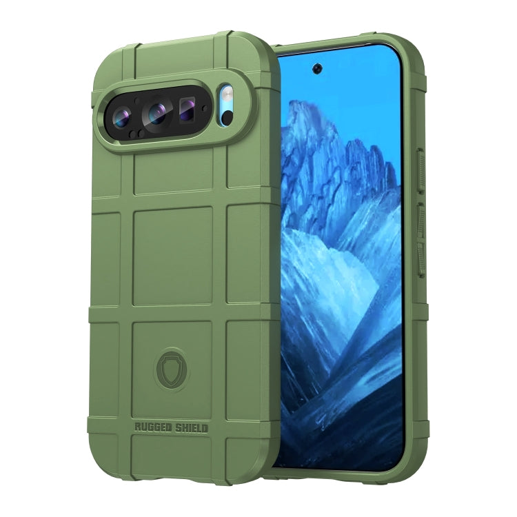 For Google Pixel 9 Full Coverage Shockproof TPU Phone Case(Green) - Google Cases by PMC TechLife | Online Shopping South Africa | PMC TechLife | Buy Now Pay Later Mobicred