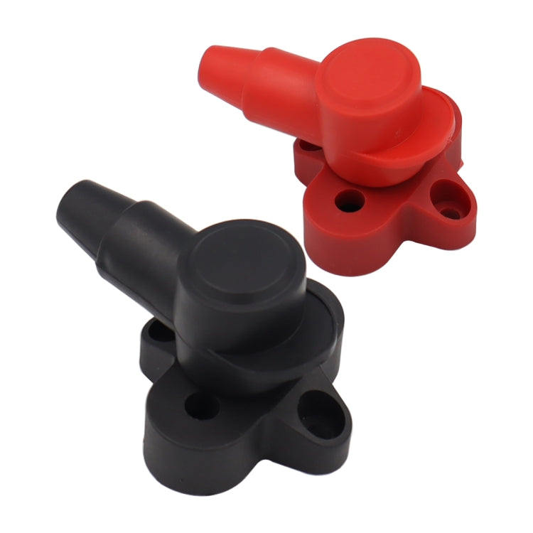 CP-4166 M8 Single Stud Battery Terminal(Black + Red) - Booster Cable & Clip by PMC TechLife | Online Shopping South Africa | PMC TechLife | Buy Now Pay Later Mobicred