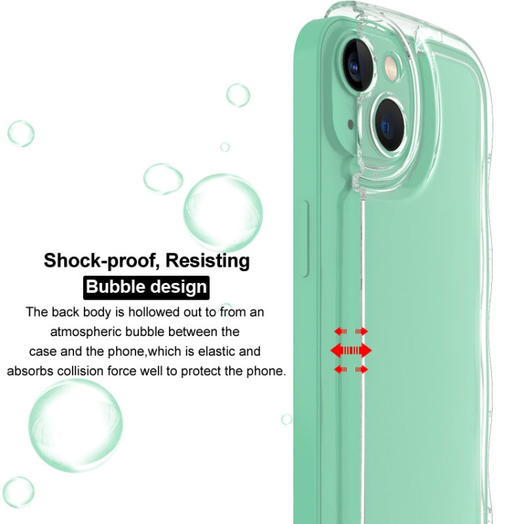 For Xiaomi 14 5G IMAK Wave Bubble Soft Shockproof Phone Case(Purple) - 14 Cases by imak | Online Shopping South Africa | PMC Jewellery | Buy Now Pay Later Mobicred