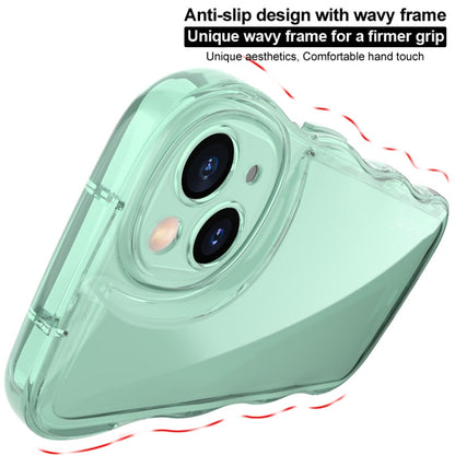 For Xiaomi 14 5G IMAK Wave Bubble Soft Shockproof Phone Case(Transparent) - 14 Cases by imak | Online Shopping South Africa | PMC Jewellery | Buy Now Pay Later Mobicred