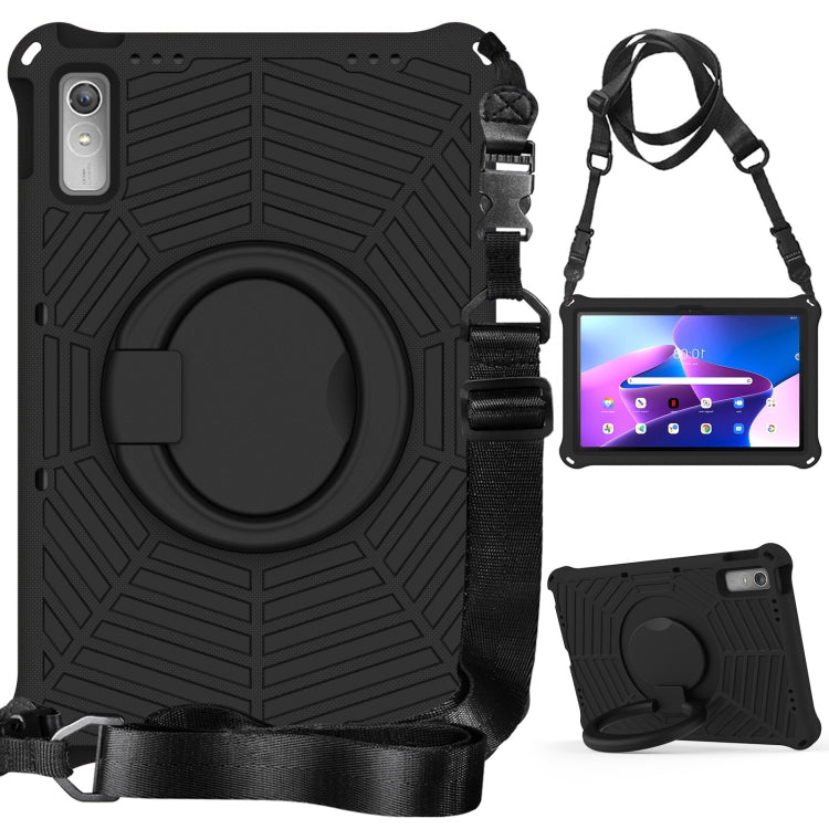 For Lenovo Tab P11 Gen2/P11 Pro/Pad Pro Spider King Silicone Protective Tablet Case(Black) - Lenovo by PMC TechLife | Online Shopping South Africa | PMC TechLife | Buy Now Pay Later Mobicred
