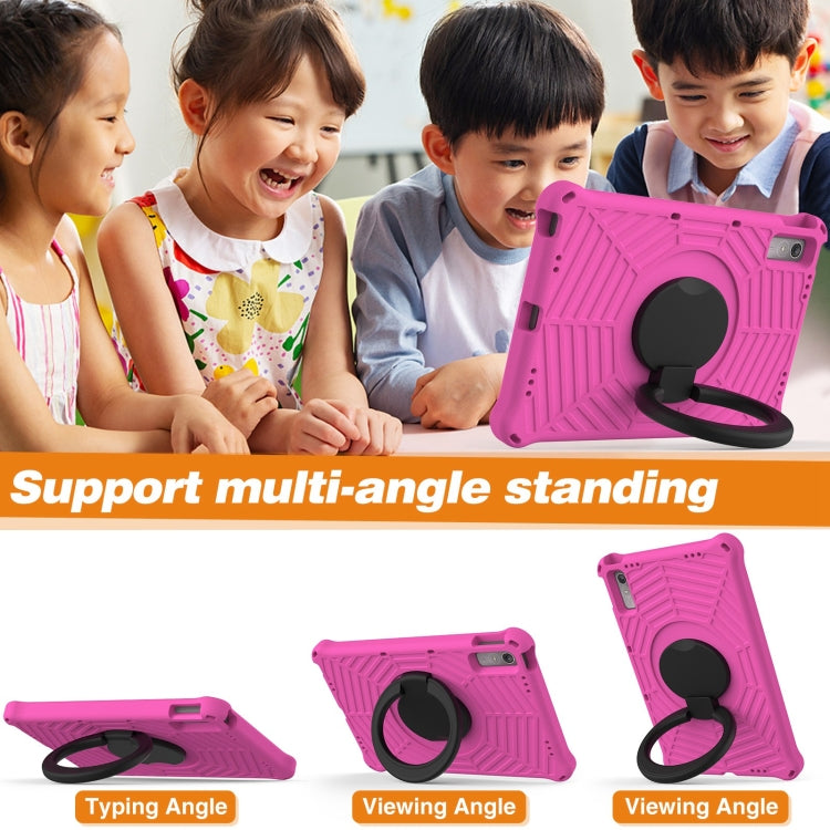 For Lenovo Tab P11 Gen2/P11 Pro/Pad Pro Spider King Silicone Protective Tablet Case(Rose Red) - Lenovo by PMC TechLife | Online Shopping South Africa | PMC TechLife | Buy Now Pay Later Mobicred