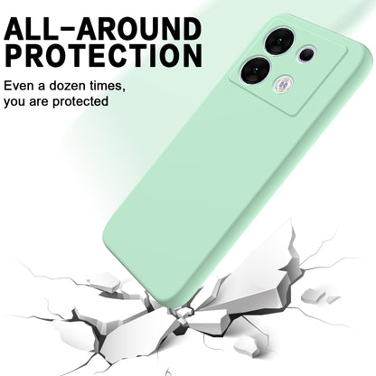 For Infinix Zero 30 5G Solid Color Liquid Silicone Dropproof Full Coverage Protective Case(Green) - Infinix Cases by PMC Jewellery | Online Shopping South Africa | PMC Jewellery