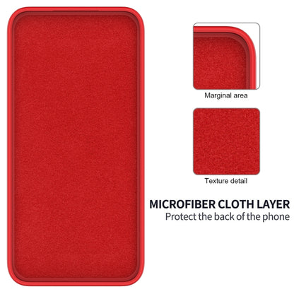 For Infinix GT 10 Pro Solid Color Liquid Silicone Dropproof Full Coverage Protective Case(Red) - Infinix Cases by PMC Jewellery | Online Shopping South Africa | PMC Jewellery