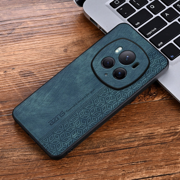 For Honor Magic6 Pro AZNS 3D Embossed Skin Feel Phone Case(Dark Green) - Honor Cases by AZNS | Online Shopping South Africa | PMC Jewellery | Buy Now Pay Later Mobicred