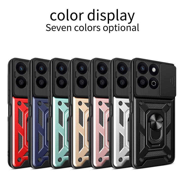 For Honor 200 Smart Sliding Camera Cover Design TPU+PC Phone Case(Blue) - free shipping - PMC TechLife - Order now!