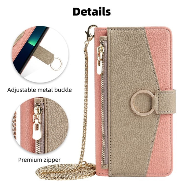 For OnePlus 9 Crossbody Litchi Texture Leather Phone Case(Pink) - free shipping - PMC TechLife - Order now!