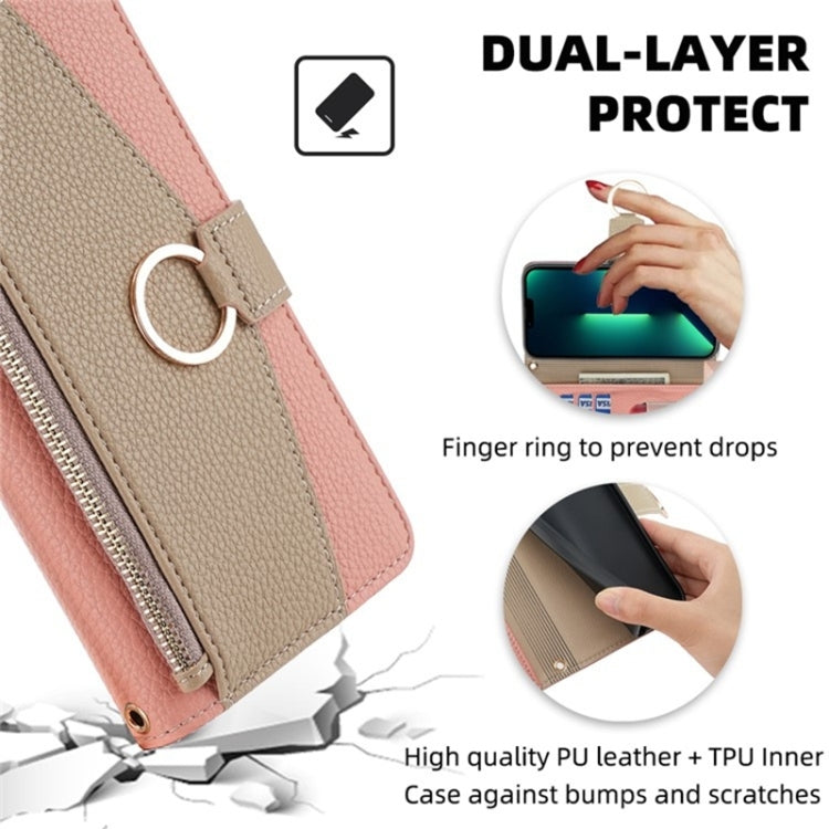 For OnePlus 9 Crossbody Litchi Texture Leather Phone Case(Pink) - free shipping - PMC TechLife - Order now!