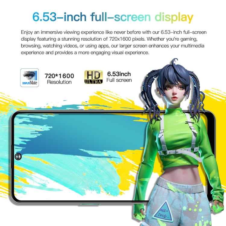 M6Pro / U30, 3GB+32GB, 6.53 inch Screen, Face Identification, Android 8.1 MTK6737 Quad Core, Network: 4G, OTG, Dual SIM(Black) -  by PMC TechLife | Online Shopping South Africa | PMC TechLife