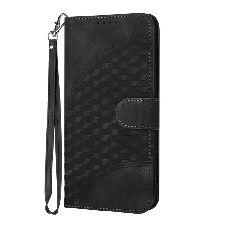 For iPhone 17 Air YX0060 Elephant Head Embossed Phone Leather Case with Lanyard(Black) - free shipping - PMc TechLife - Order now!