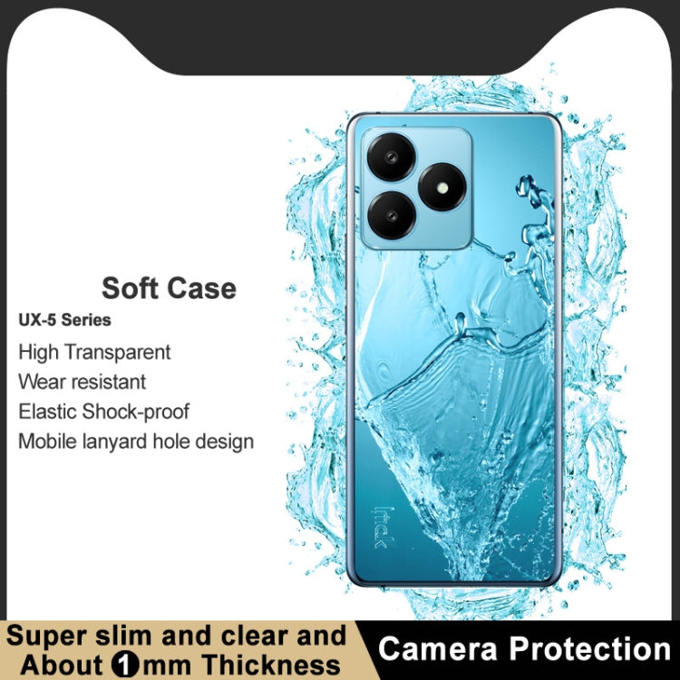 For Realme C53 4G Global / Narzo N53 4G IMAK UX-5 Series Transparent TPU Phone Case - Realme Cases by imak | Online Shopping South Africa | PMC Jewellery | Buy Now Pay Later Mobicred