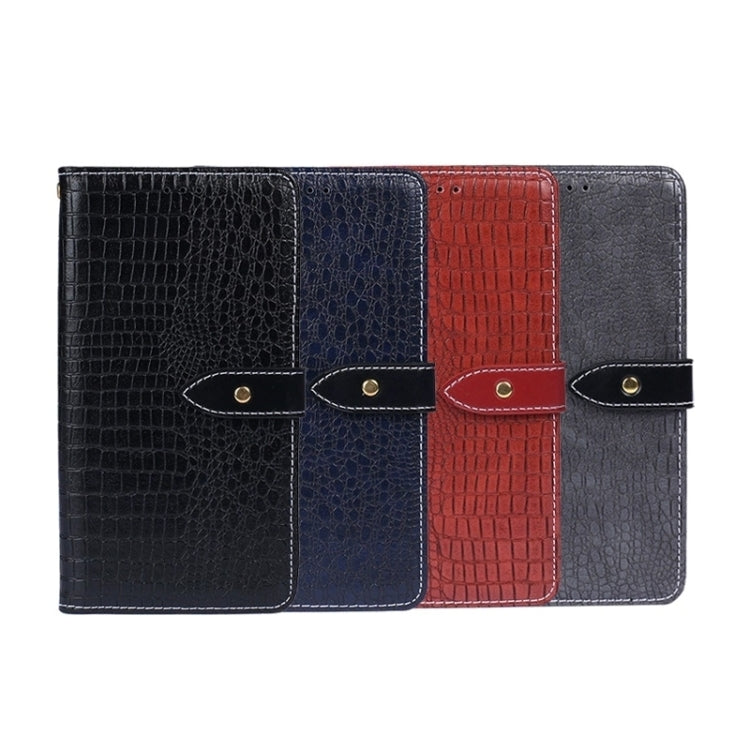 For OPPO Reno11 Pro 5G Global idewei Crocodile Texture Leather Phone Case(Red) - free shipping - PMC Jewellery - Order now!