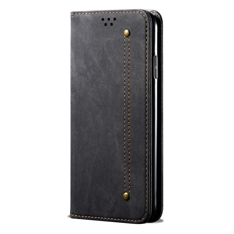 For Motorola Moto G24 Power Denim Texture Flip Leather Phone Case(Black) - free shipping - PMC TechLife - Order now!