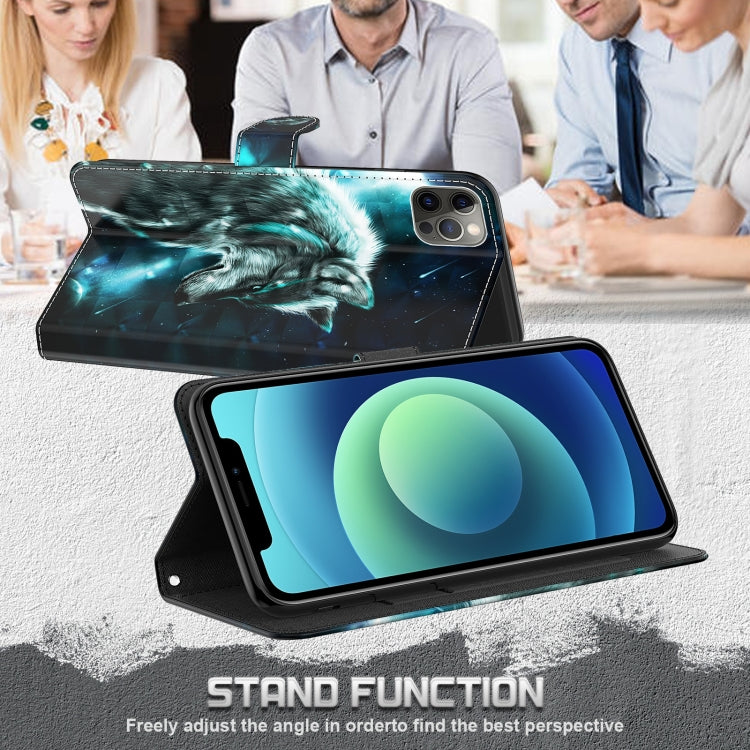 For Xiaomi Redmi Note 13 Pro+ 3D Painting Pattern Flip Leather Phone Case(Wolf) - Note 13 Pro+ Cases by PMC TechLife | Online Shopping South Africa | PMC TechLife | Buy Now Pay Later Mobicred