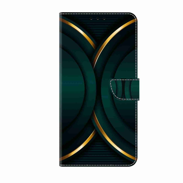 For Honor Magic5 Pro Crystal 3D Shockproof Protective Leather Phone Case(Gold Outline) - Honor Cases by PMC TechLife | Online Shopping South Africa | PMC TechLife | Buy Now Pay Later Mobicred