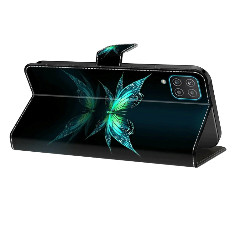 For Honor Magic6 Lite Crystal 3D Shockproof Protective Leather Phone Case(Reflection Dutterfly) - Honor Cases by PMC Jewellery | Online Shopping South Africa | PMC Jewellery | Buy Now Pay Later Mobicred