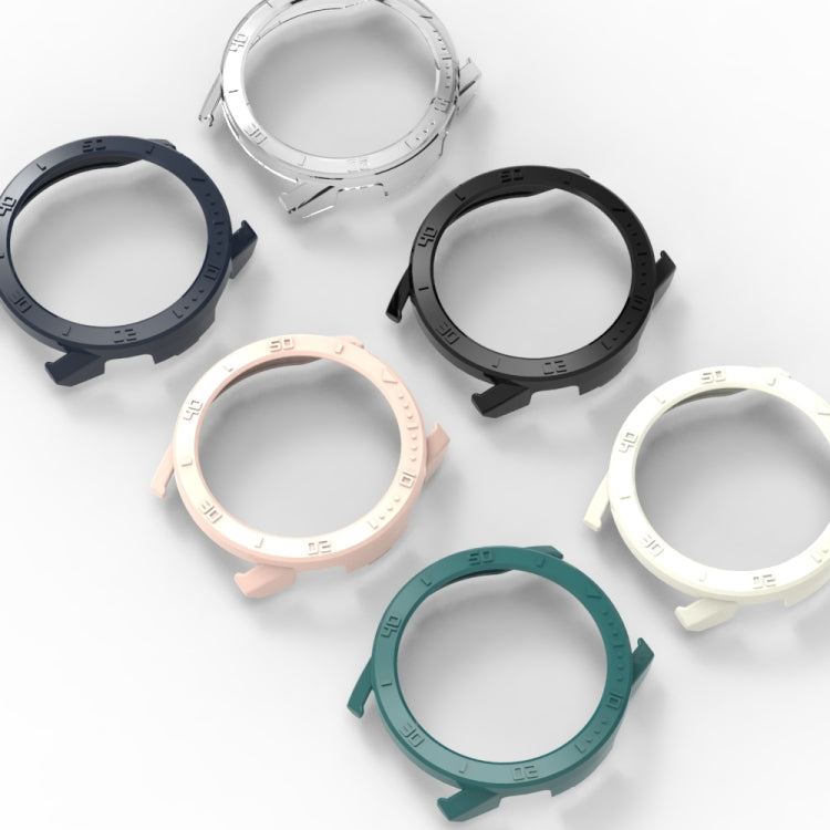 For Xiaomi Watch S3 Half Package Scale PC Watch Protective Case(Pink) - Watch Cases by PMC TechLife | Online Shopping South Africa | PMC TechLife