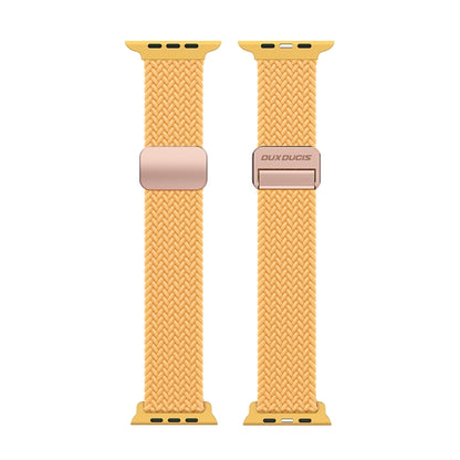 For Apple Watch Series 6 40mm DUX DUCIS Mixture Pro Series Magnetic Buckle Nylon Braid Watch Band(Sunny Color) - Watch Bands by DUX DUCIS | Online Shopping South Africa | PMC Jewellery | Buy Now Pay Later Mobicred