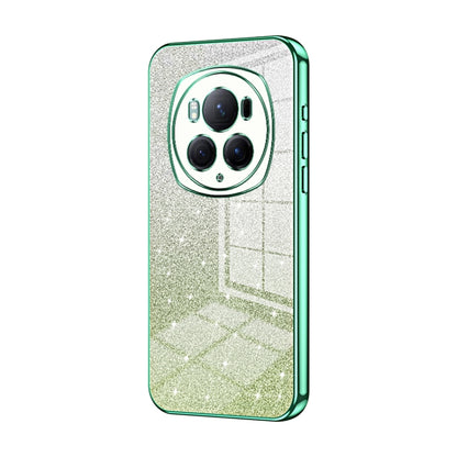 For Honor Magic6 Pro Gradient Glitter Powder Electroplated Phone Case(Green) - Honor Cases by PMC Jewellery | Online Shopping South Africa | PMC Jewellery | Buy Now Pay Later Mobicred