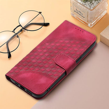 For Huawei Pura 70 Pro/70 Pro+ YX0060 Elephant Head Embossed Phone Leather Case with Lanyard(Rose Red) - Huawei Cases by PMC Jewellery | Online Shopping South Africa | PMC Jewellery | Buy Now Pay Later Mobicred