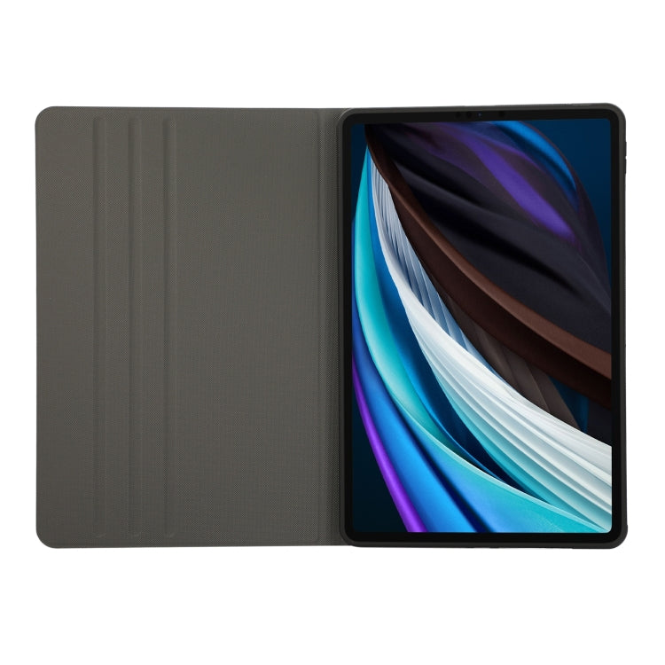 For Lenovo Tab M11 / Xiaoxin Pad 11 2024 Voltage Elastic Texture Flip Tablet Leather Case(Gold) - free shipping - PMC Jewellery - Order now!