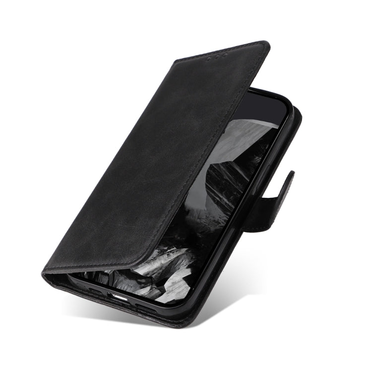 For Google Pixel 9 Pro Classic Calf Texture Flip Leather Phone Case(Black) - Google Cases by PMC TechLife | Online Shopping South Africa | PMC TechLife | Buy Now Pay Later Mobicred