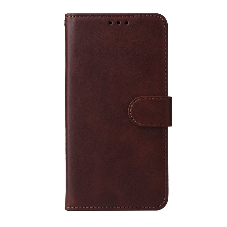 For Google Pixel 9 Classic Calf Texture Flip Leather Phone Case(Brown) - Google Cases by PMC TechLife | Online Shopping South Africa | PMC TechLife | Buy Now Pay Later Mobicred