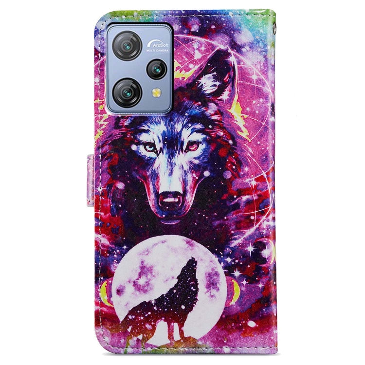 For Blackview A53 Pro Painted Pattern Horizontal Flip Leather Phone Case(Wolf Totem) - More Brand by PMC TechLife | Online Shopping South Africa | PMC TechLife | Buy Now Pay Later Mobicred