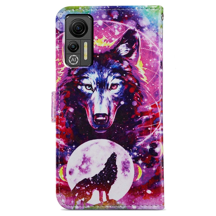 For Ulefone Note 14 Painted Pattern Horizontal Flip Leather Phone Case(Wolf Totem) - Ulefone Cases by PMC Jewellery | Online Shopping South Africa | PMC Jewellery | Buy Now Pay Later Mobicred